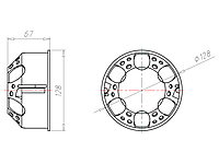 Разклонителна кутия Ø 120 mm O-range ECON®