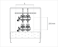 Смесителна група Eurotherm SF 1” Смесителна група Eurotherm SF 1”